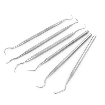 Specialist Crafts Metal Modelling Tools. Set of 6 Assorted Shapes