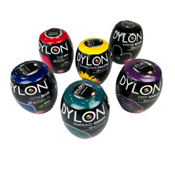 Dylon Washing Machine Dye Starter Set. set of 6