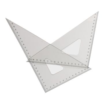 Set Squares - 304mm. Pack of 2