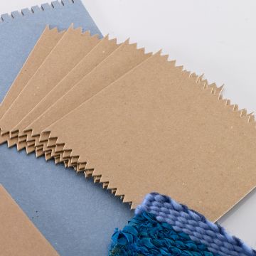 Square Serrated Cards. Pack of 10 