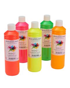 Specialist Crafts Premium Readymixed 500ml - Fluorescent Set