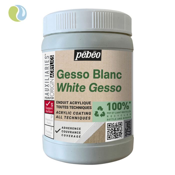 White Gesso Studio Green 225ml White Gesso Studio Green 225ml
