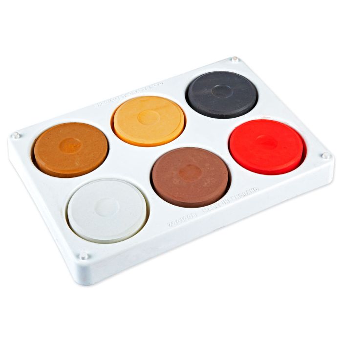 Specialist Crafts Tempera Blocks Size 2 - Skin Tones Palette Specialist Crafts Tempera Blocks Size 2 - Skin Tones Palette