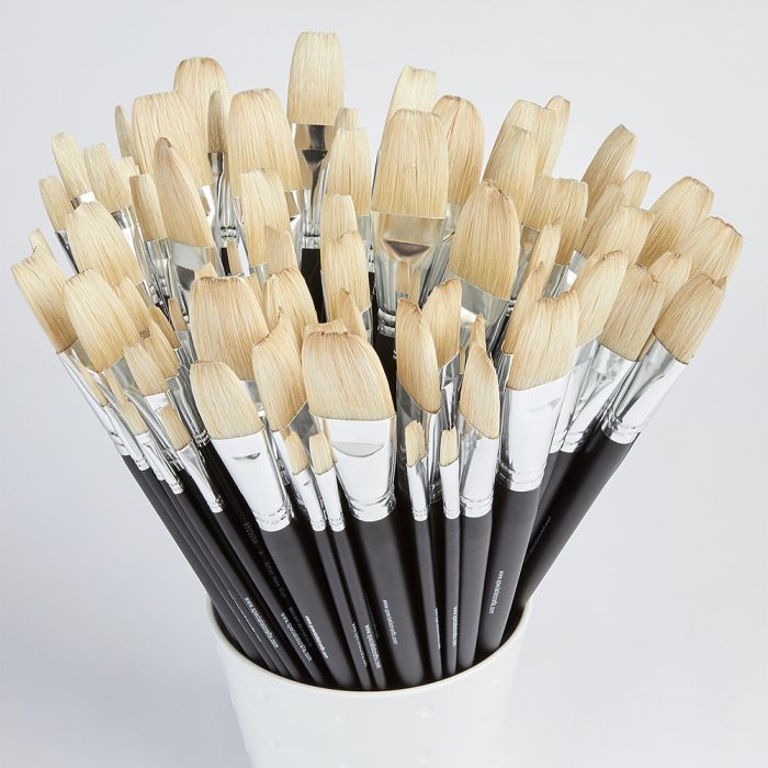 Specialist Crafts Artist Flat Hog Brushes Specialist Crafts Artist Flat Hog Brushes