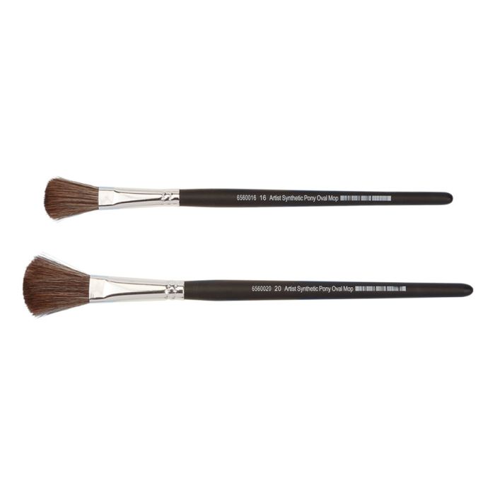 Artist Oval Mop Pony Brushes Artist Oval Mop Pony Brushes