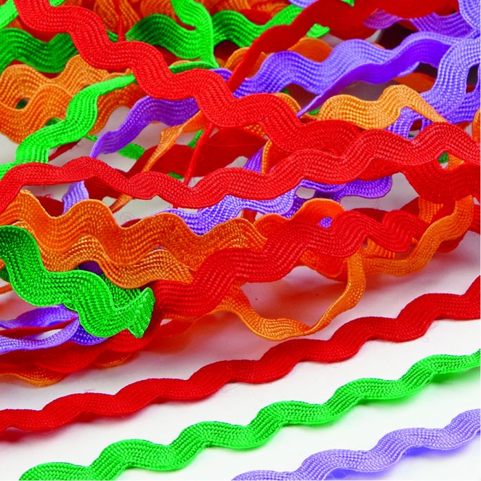 Coloured Ric Rac Mixed Pack