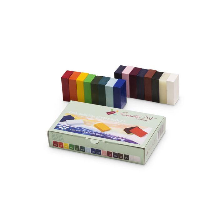 Encaustic Wax - Basic Selection. Set of 16 Encaustic Wax - Basic Selection. Set of 16