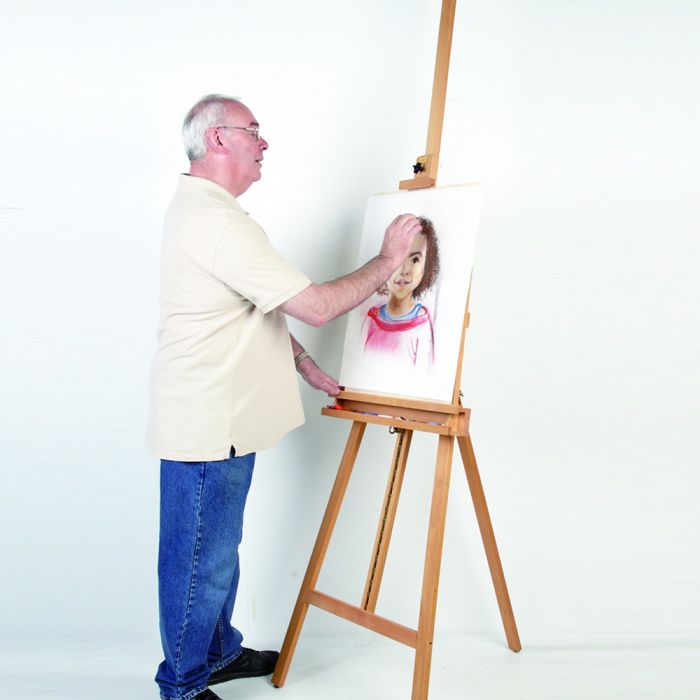 A-Frame Easel (for scale