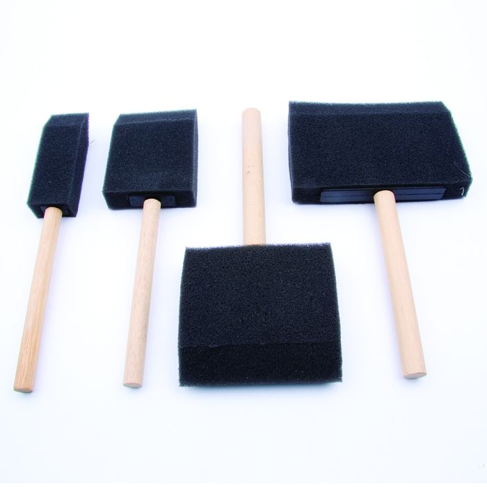 Foam Brushes. Set of 4 Foam Brushes. Set of 4