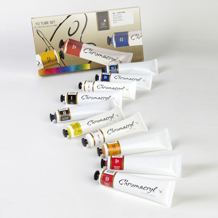 Chroma Chromacryl Acrylics Starter Set Chroma Chromacryl Acrylics Starter Set