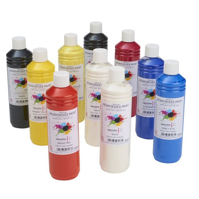 Specialist Crafts Premium Readymixed Colour Mixing Pack. Pack of 10