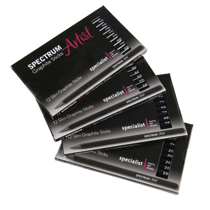 Spectrum Artist Slim Graphite Sticks Spectrum Artist Slim Graphite Sticks