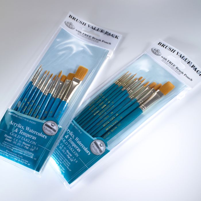 Extra-Short Detail Brush Set Extra-Short Detail Brush Set