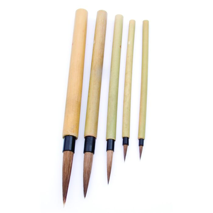 Specialist Crafts Oriental Brushes. Set of 5 Specialist Crafts Oriental Brushes. Set of 5
