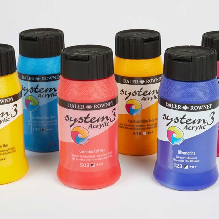 System 3 Original Acrylic Colours System 3 Original Acrylic Colours