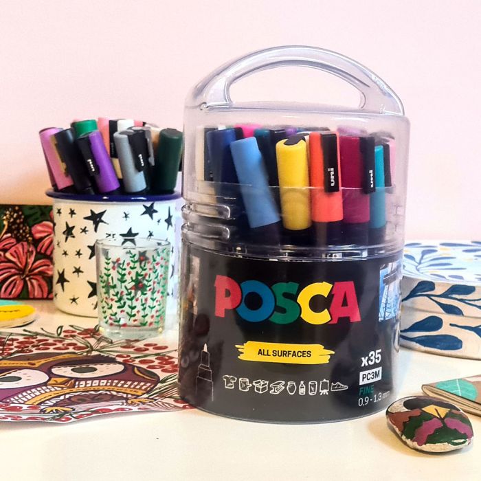 POSCA PC-3M Tub 35pc POSCA PC-3M Tub 35pc