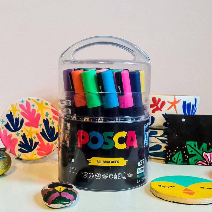 POSCA PC-5M Tub 27pc POSCA PC-5M Tub 27pc