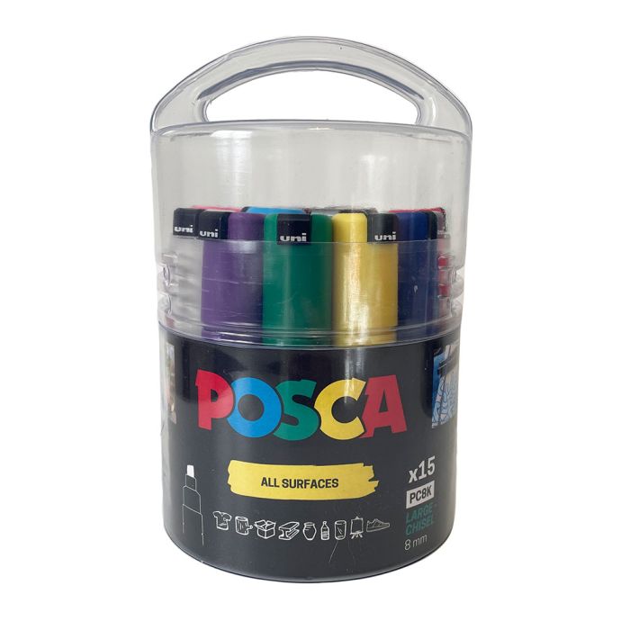 Posca PC-8K Tub 15pc tub
Posca PC-8K Tub 15pc tub