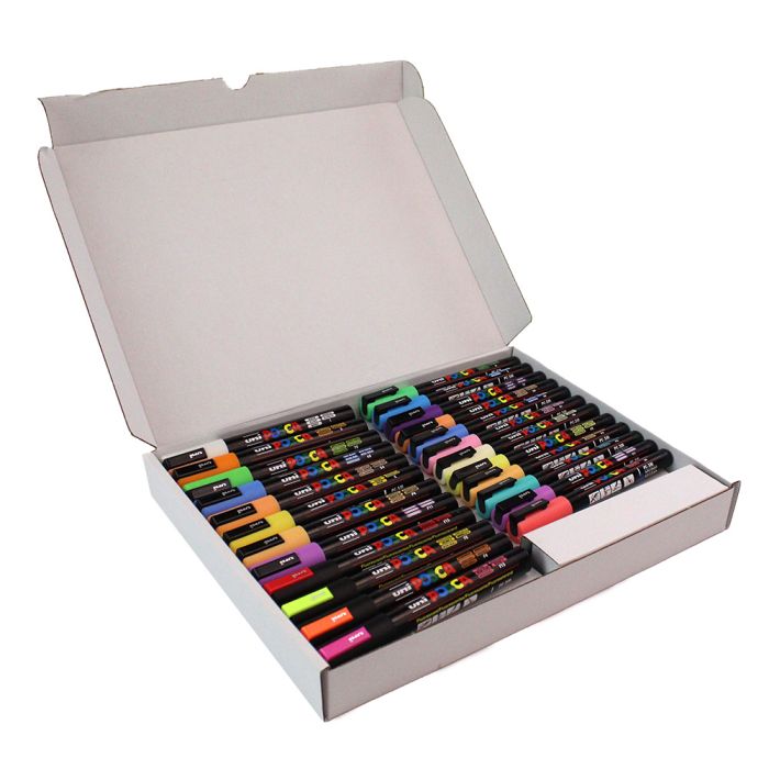 Posca Bulk Box of 24 - Bright and Light Posca Bulk Box of 24 - Bright and Light