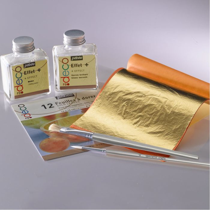Gilding Leaf Starter Set - Gold