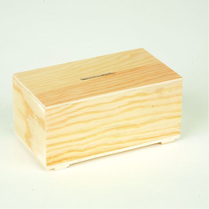 Wooden Money Box Wooden Money Box