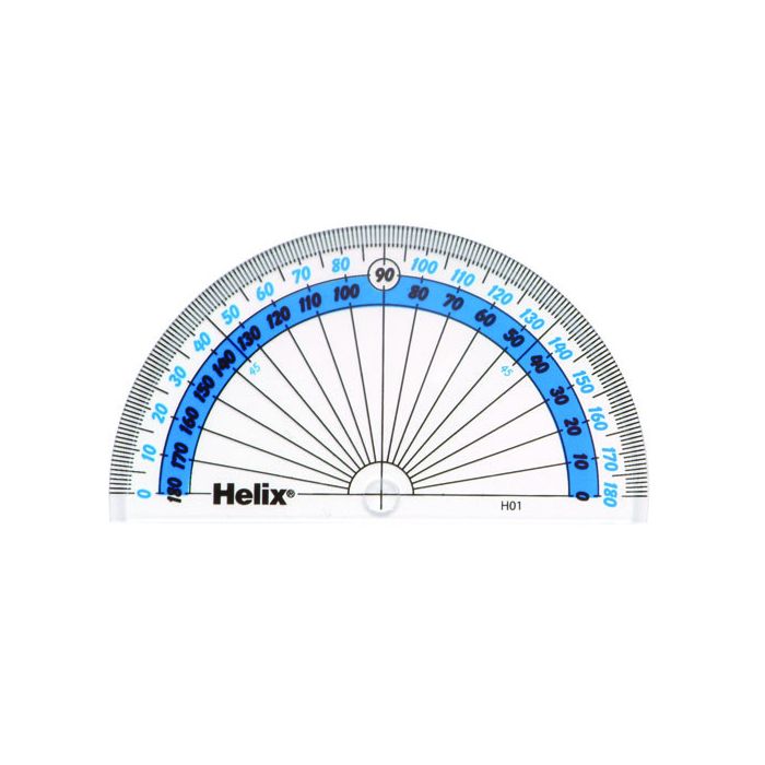 Helix 180° Protractor Helix 180° Protractor