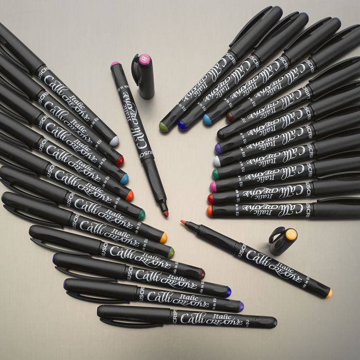 Manuscript Callicreative Italic Marker Sets Manuscript Callicreative Italic Marker Sets