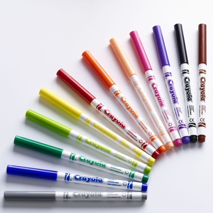 Crayola Washable Colouring Pens Crayola Washable Colouring Pens