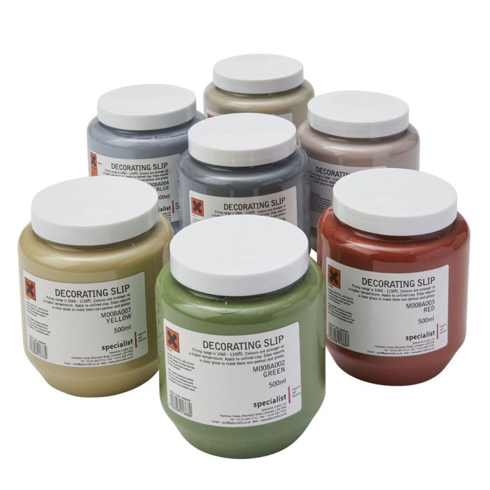 Specialist Crafts Decorating Slip 500ml Assortment Specialist Crafts Decorating Slip 500ml Assortment
