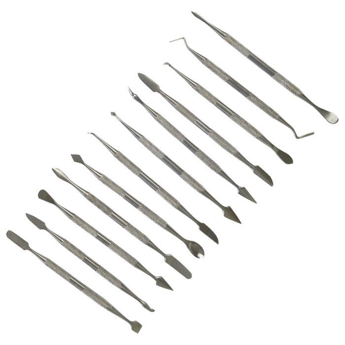 Metal Modelling & Wax Carving Tool Set. Set of 12