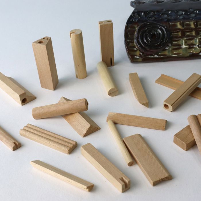 Wooden Impression Stamp Set Wooden Impression Stamp Set