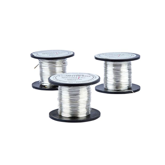 Specialist Crafts Silver Plated Enamelled Wire Specialist Crafts Silver Plated Enamelled Wire