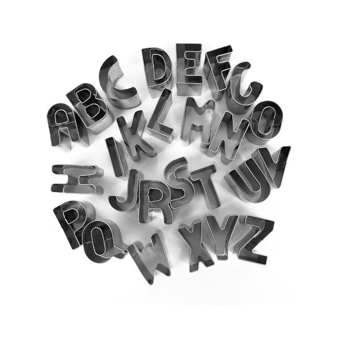 Mini Alphabet Cutters Mini Alphabet Cutters