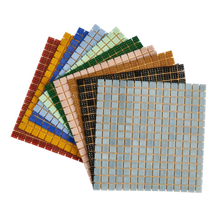 Specialist Crafts 20mm Glass Mosaics - Assorted Bulk Pack Specialist Crafts 20mm Glass Mosaics - Assorted Bulk Pack