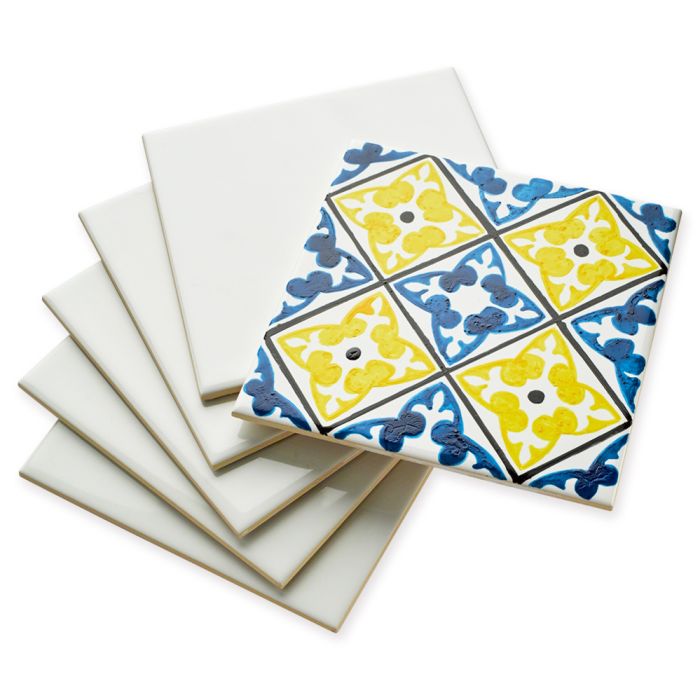 Ceramic Tile - White Ceramic Tile - White