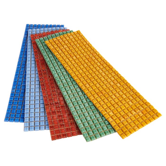 Specialist Crafts 10mm Glass Mosaics Assorted Brights Specialist Crafts 10mm Glass Mosaics Assorted Brights