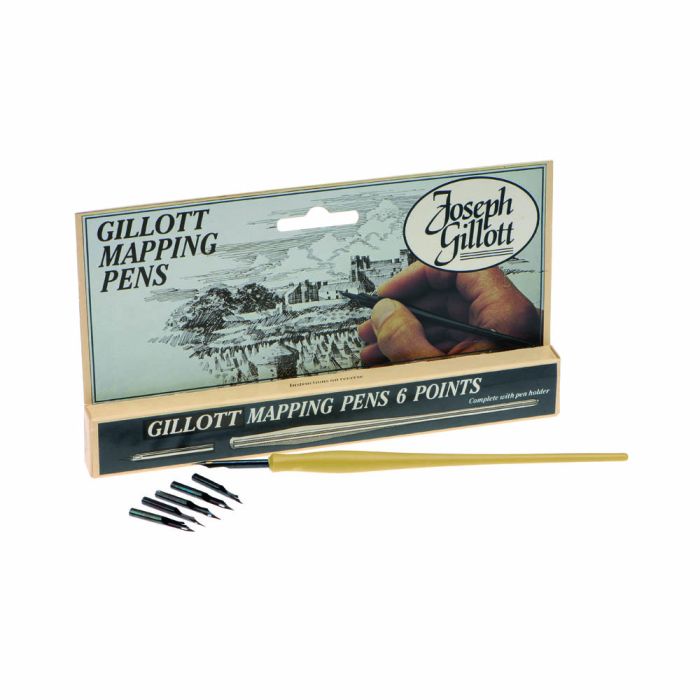 Joseph Gillot Mapping Pen Set Joseph Gillot Mapping Pen Set