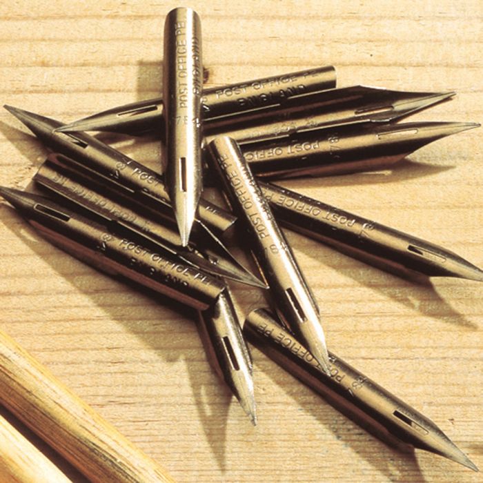 Traditional Pen Nibs. Pack of 12 Traditional Pen Nibs. Pack of 12