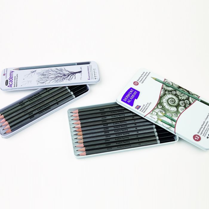 Derwent Academy Sketching Tin Sets Derwent Academy Sketching Tin Sets