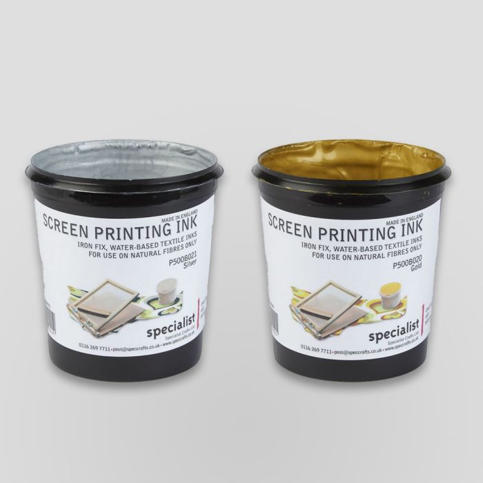 Specialist Crafts Water-Based Textile Inks - Metallics Specialist Crafts Water-Based Textile Inks - Metallics
