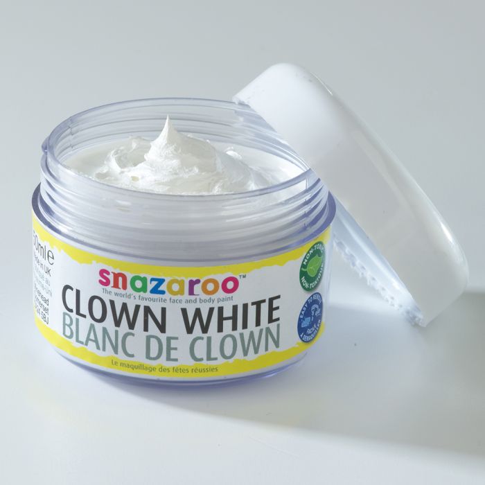 Snazaroo Clown White Face Paint Snazaroo Clown White Face Paint