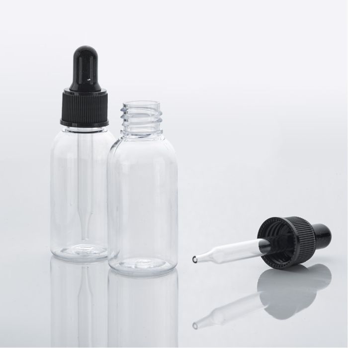 Plastic Bottles with Pipette Droppers. Pack of 12 Plastic Bottles with Pipette Droppers. Pack of 12