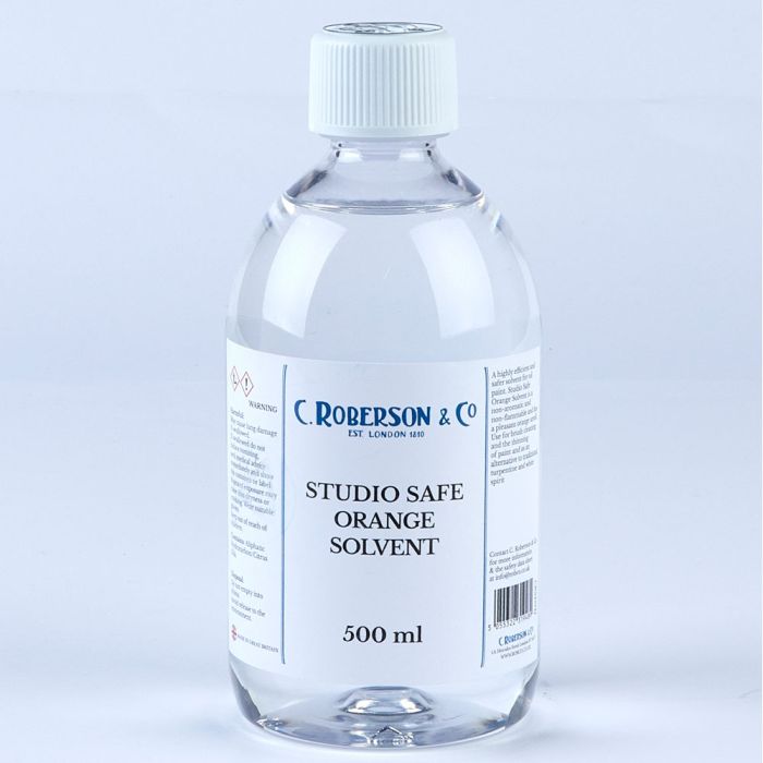 Roberson Studio Safe Orange Solvent 500ml Roberson Studio Safe Orange Solvent 500ml