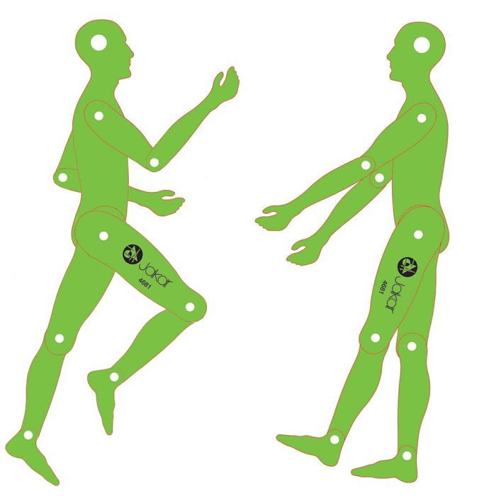 Jakar Moveable Figure Template - Male